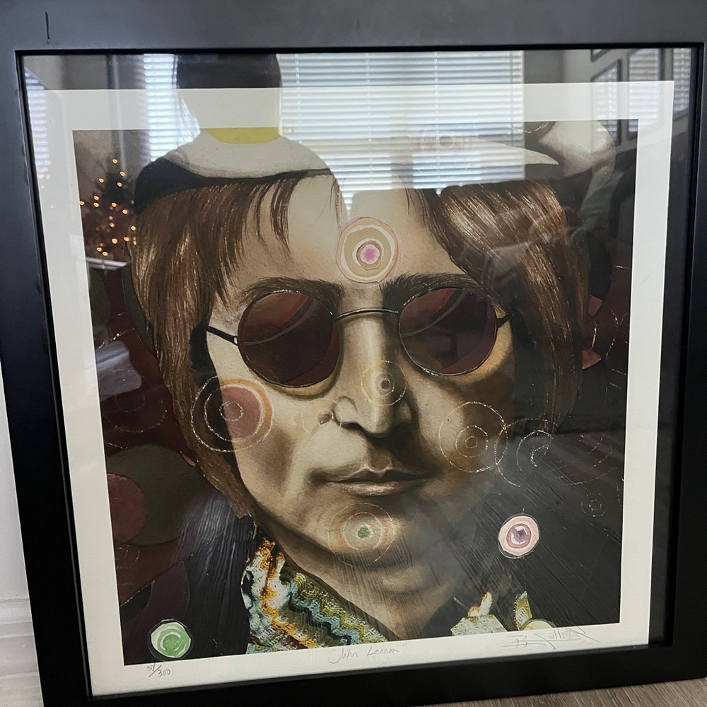 John Lennon Secret Dream Print